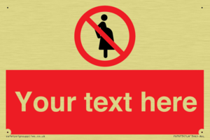 Custom prohibition not for pregnant women